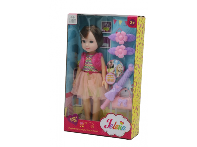 Doll toy with hair dryer