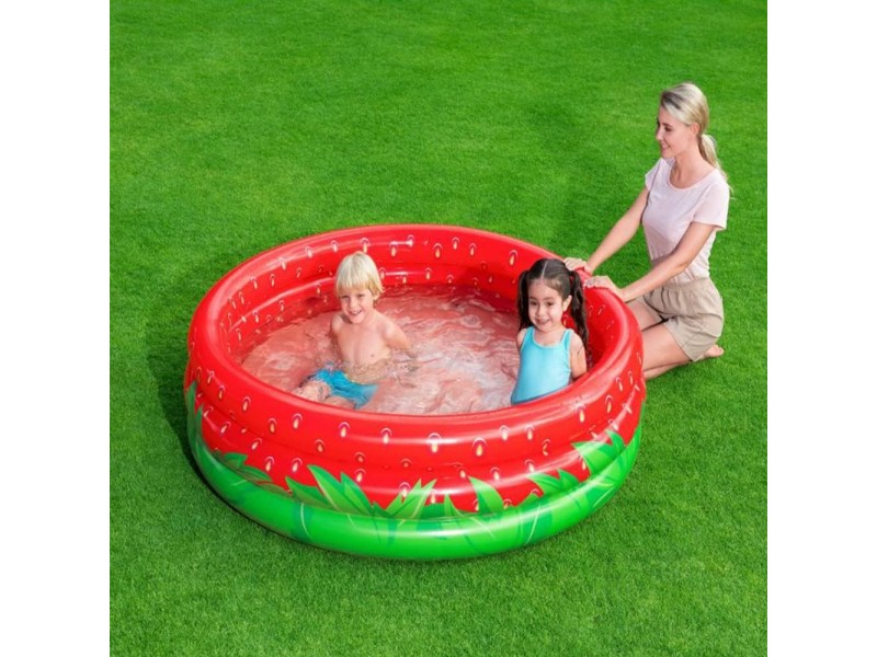 Bestway round pool with strawberry design