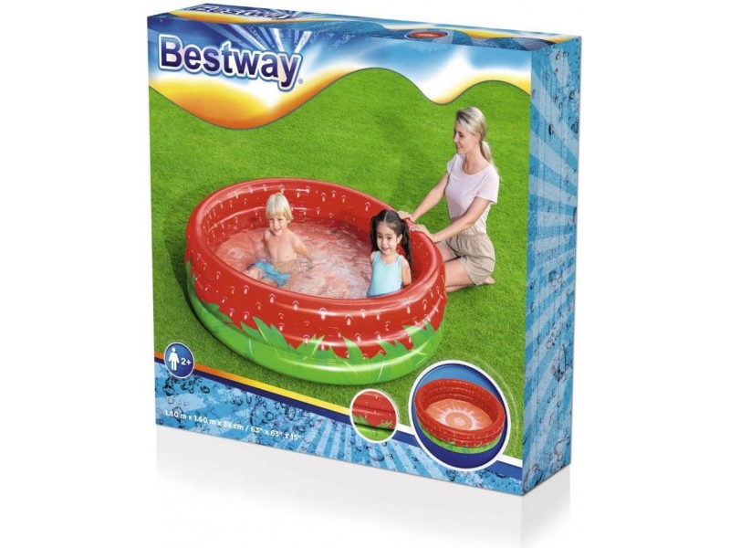 Bestway round pool with strawberry design