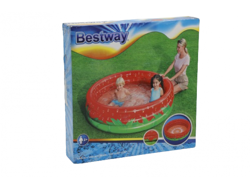 Bestway round pool with strawberry design