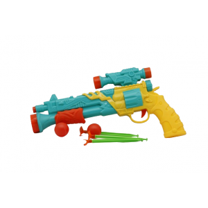 Plastic ball shooting toy