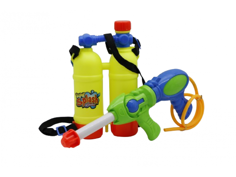 Water spray gun toy