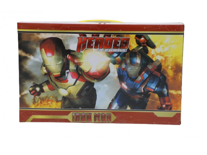 Iron Man figure and mask toy