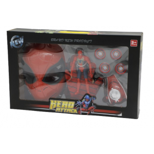 Spiderman figure toy with mask