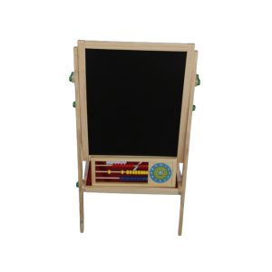 Wooden educational whiteboard