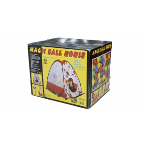 Colorful balls tent