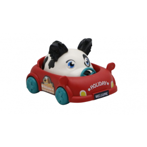 Dog toy with car