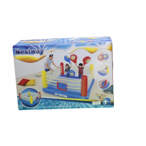 Air wrestling ring for children