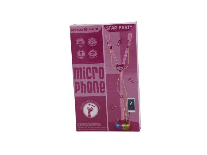 Girls microphone toy