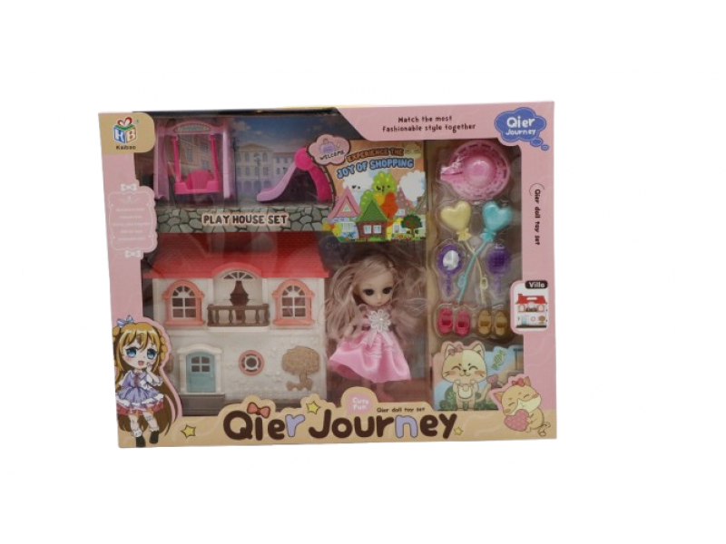 Doll with house game