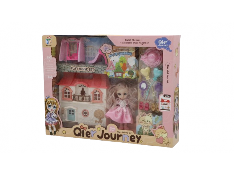 Doll with house game