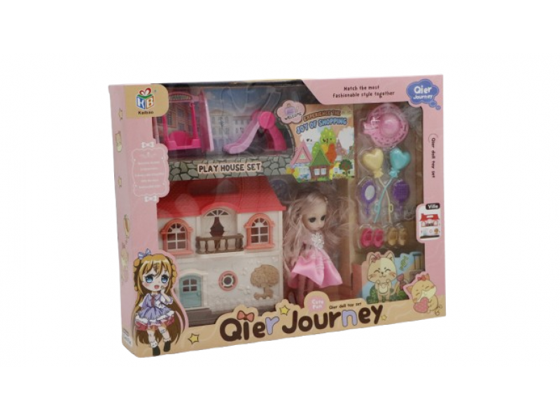 Doll with house game