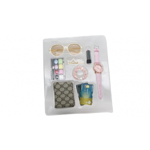 Girls accessories toy with bank card