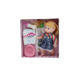 Doll toy with diaper