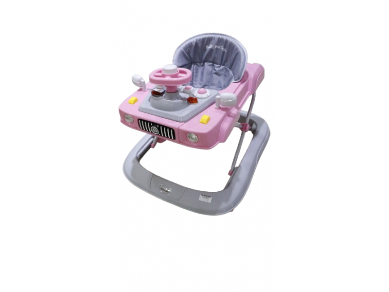 Car-shaped baby walker