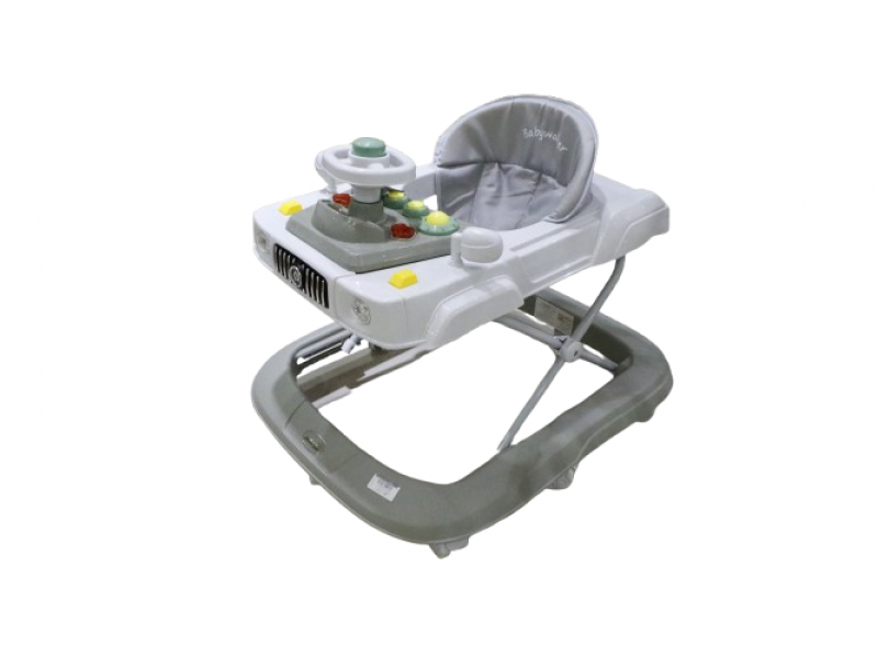 Car-shaped baby walker