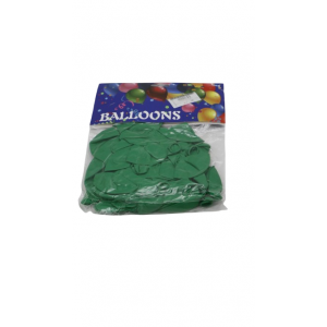 Green color balloon