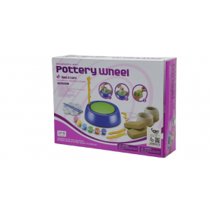 Pottery making game with colors