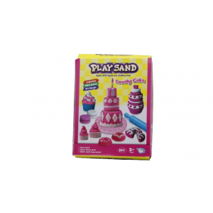 Moldable magic sand toy