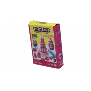 Moldable magic sand toy