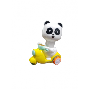 Small panda bear car