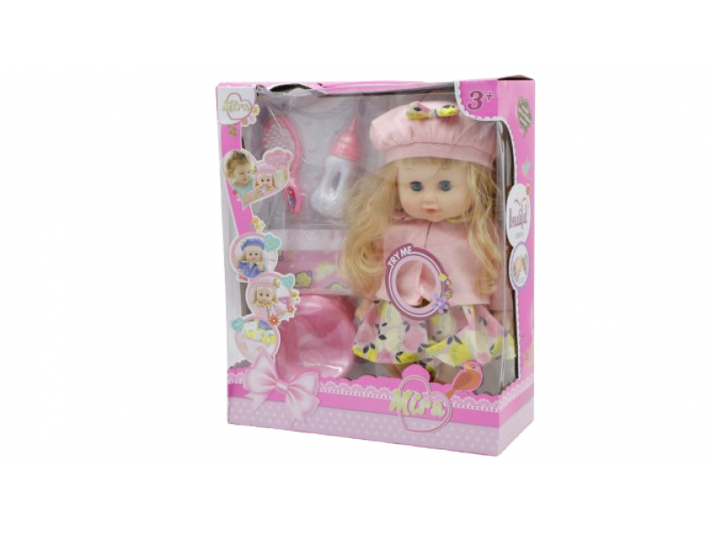 Doll with breastfeeding game