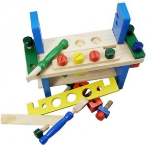 Wooden Shape Assembly Toy