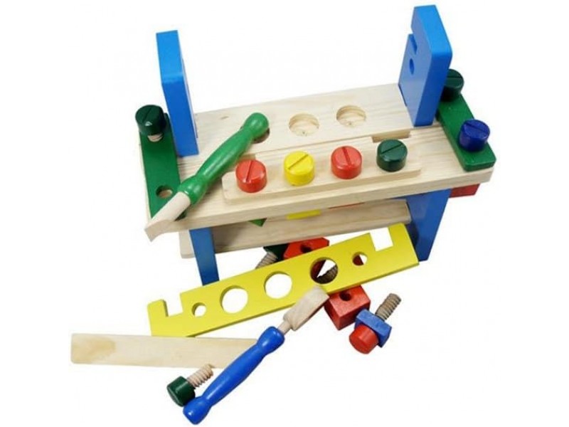 Wooden Shape Assembly Toy