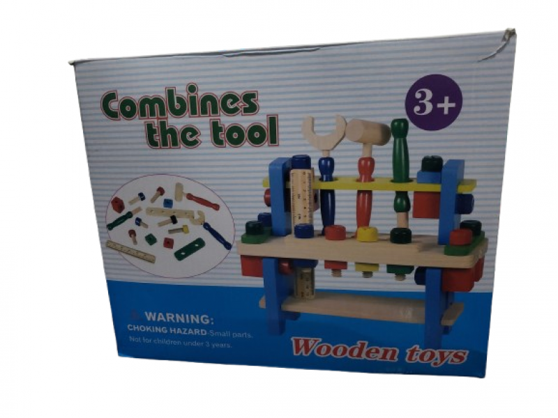 Wooden Shape Assembly Toy