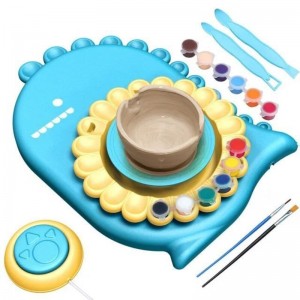 Pottery making game with colors