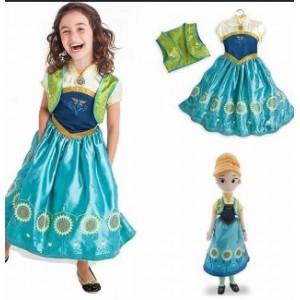  "Green Elsa Costume