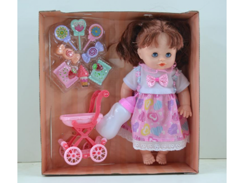 Doll with food game