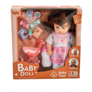 Doll with food game