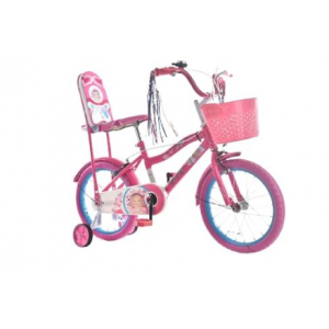 Girls bike with backrest size 20