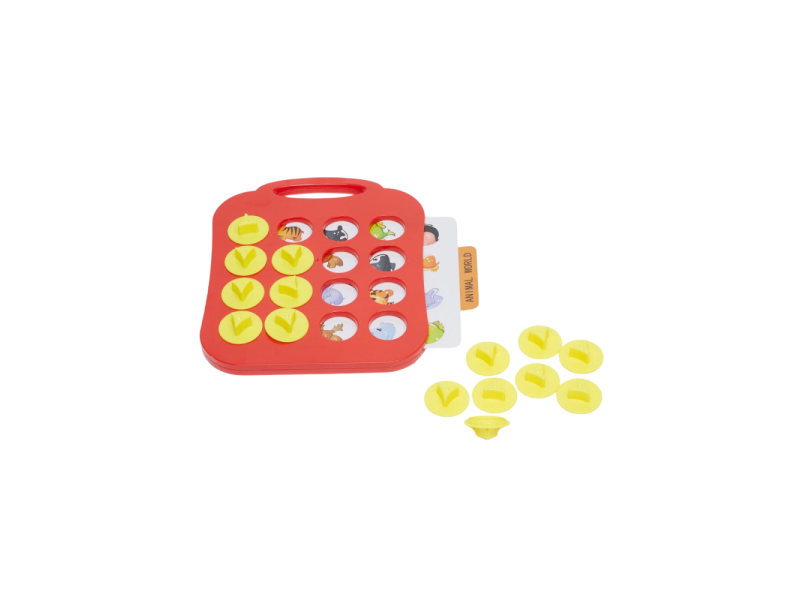 Memory game with an hourglass timer