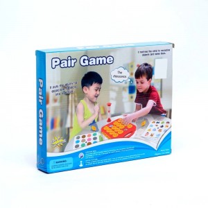 Memory game with an hourglass timer