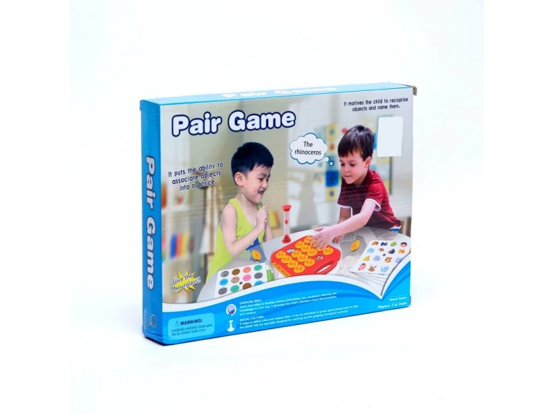 Memory game with an hourglass timer