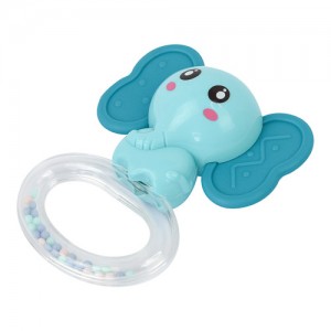 Elephant shaped baby teether