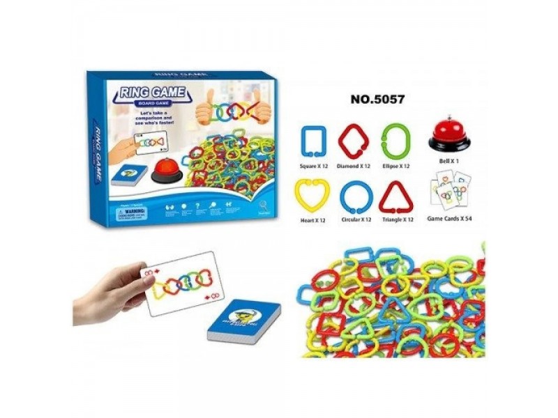 لعبة الجرس الجماعية سرعة التركيب حسب البطاقات