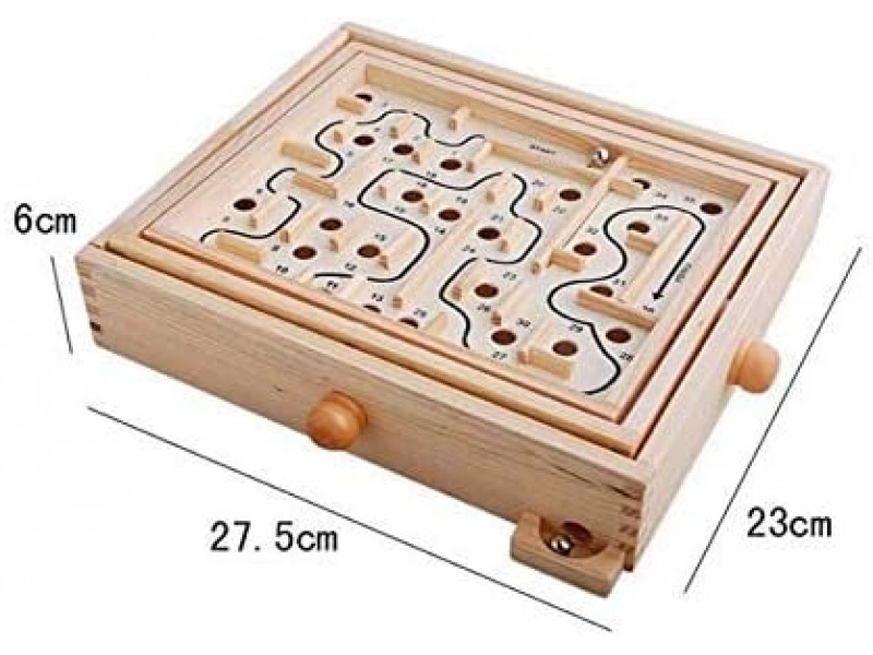 Educational wooden games for children, mazes, board games, ball games and puzzles