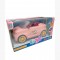 Pink girls' car shape children's toy