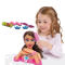 Girls Makeup and Hair Styling Doll Head Playset, Fashion Accessories, Kids Doll