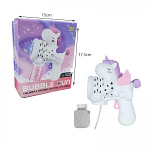 Bubble gun with amazing lights