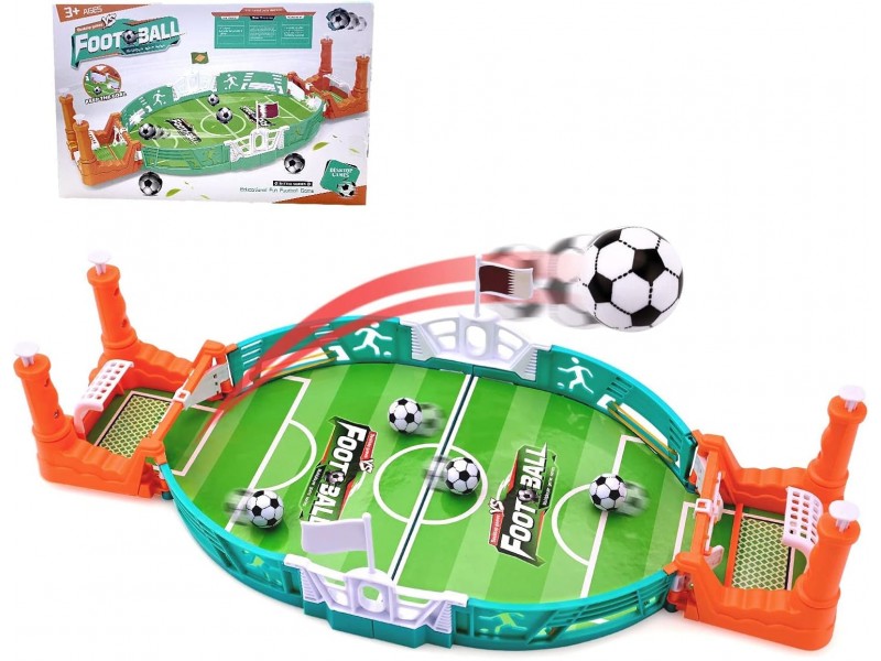 Mini Orange Table Football Game for Kids and Adults, Perfect Gift for Birthday Parties and World Cup