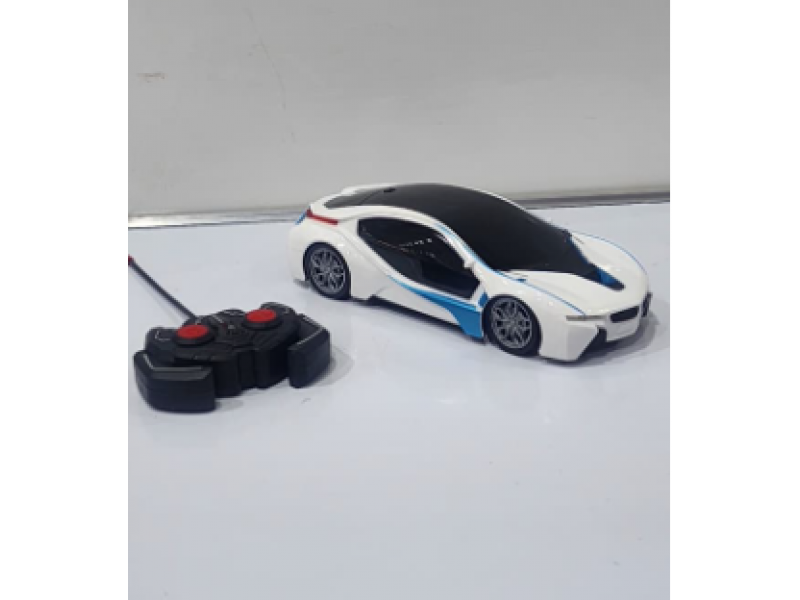 Rastar BMW i8 Remote Control Racing Car, 1:24 Scale, Color May Vary, White 