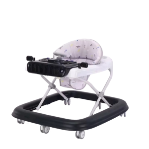 Baby walker in the shape of a car