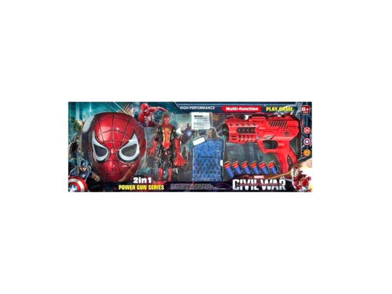 2 in 1 Spiderman Gun