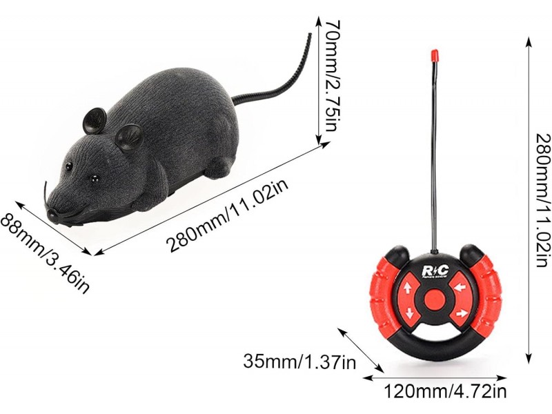 27.94cm Fake Mouse Toy