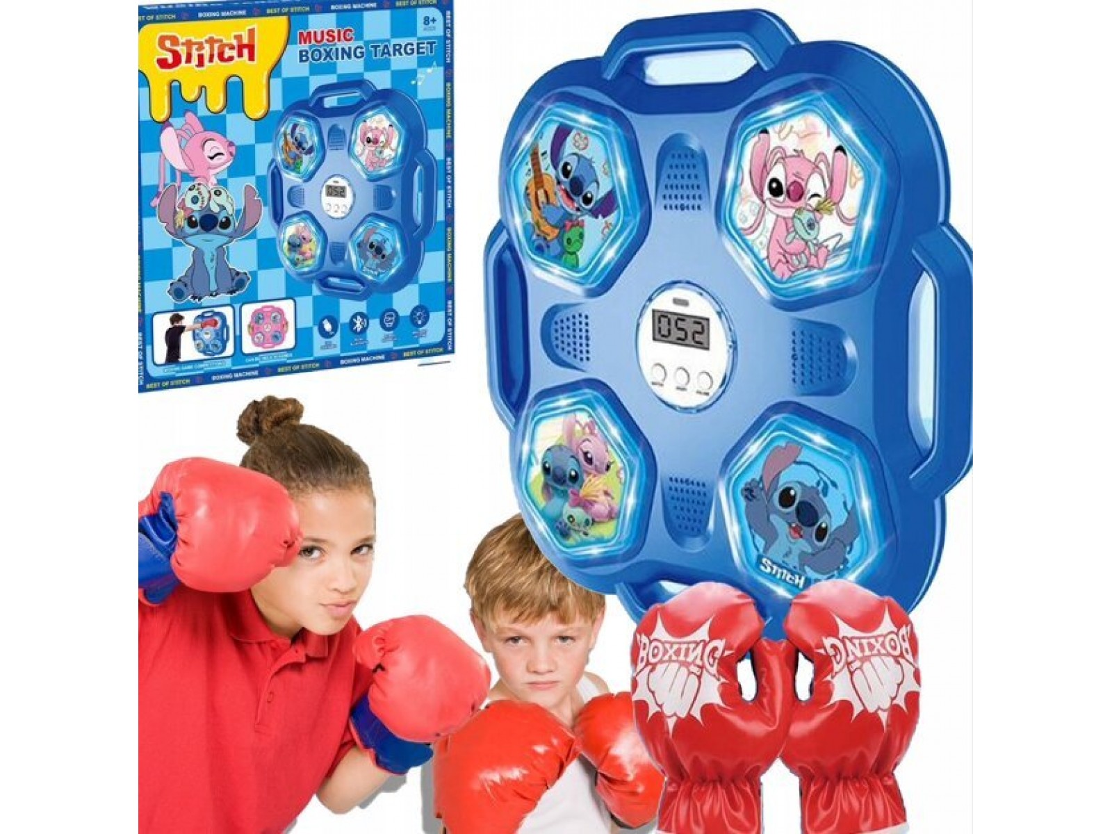Stitch Music Boxing Target