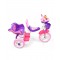 Tricycle with Basket - Pink and Purple  Tricycle with Basket - Pink and Purple